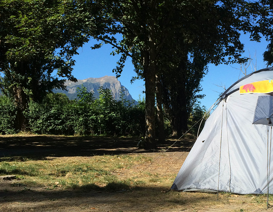 Camping à Embrun, lac de Serre Ponçon